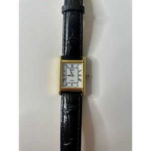 Seiko Women's SUP250 Stainless Steel Watch with Black Band